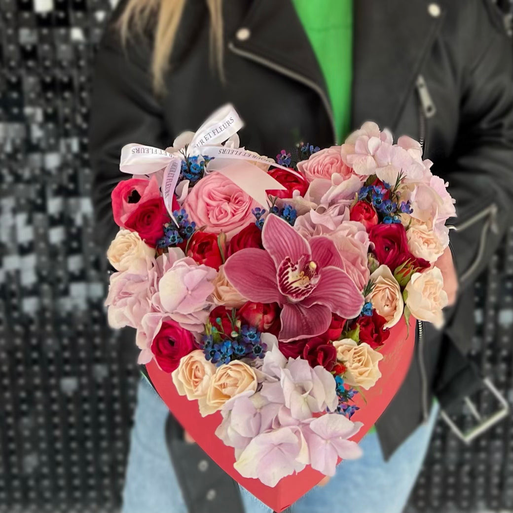 Lavenpink Floral Arrangement, pink