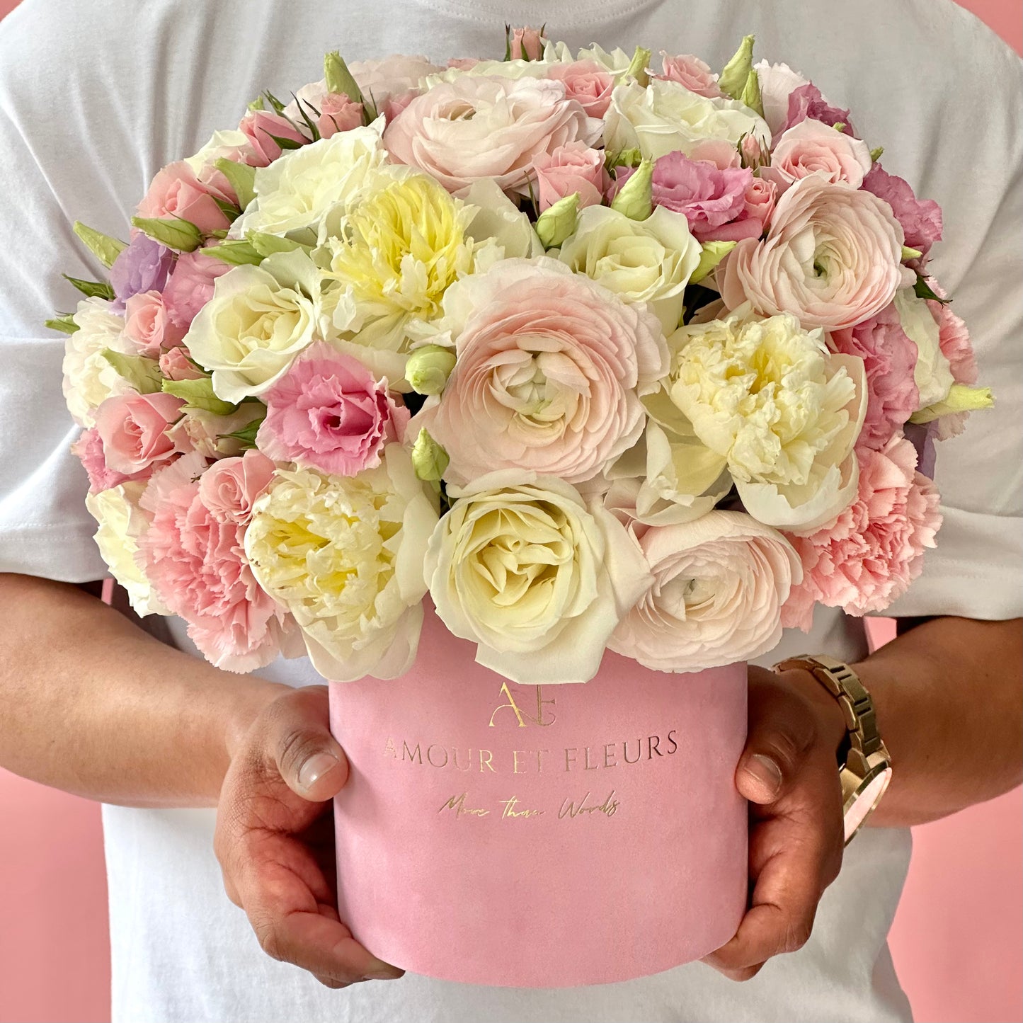 Beauté Floral Arrangement, flower box