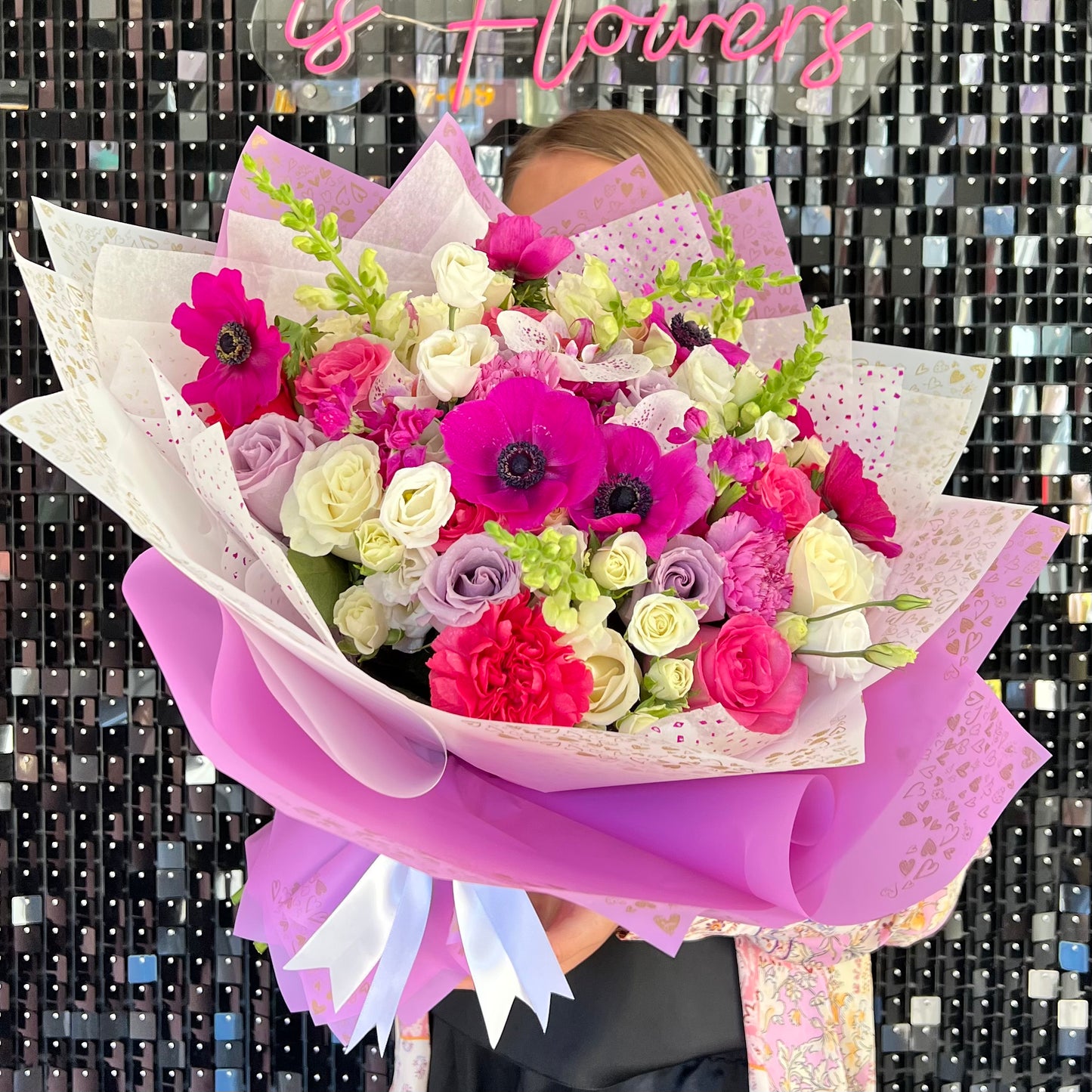 Designer's Choice Large bouquet, purple