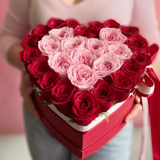 I Love You Floral Arrangement, pink
