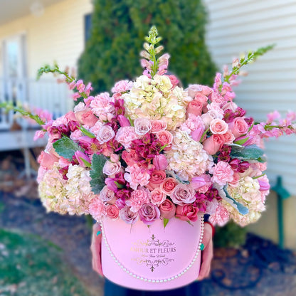 Mi Amor XL Floral Arrangement, pink snapdragon